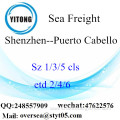 Shenzhen Port LCL Consolidation To Puerto Cabello